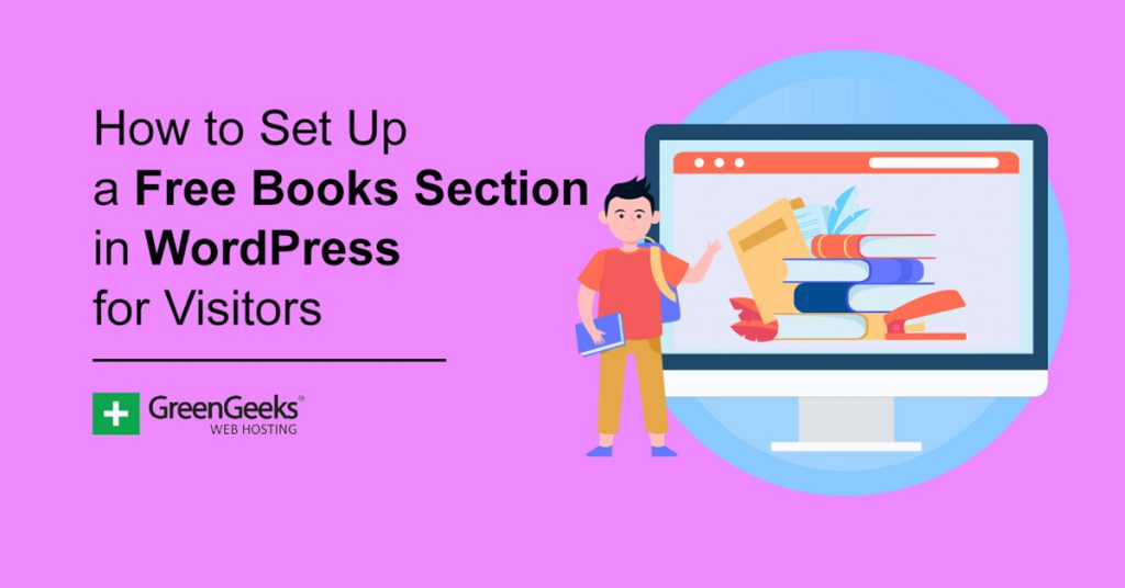 Free Books Section WordPress