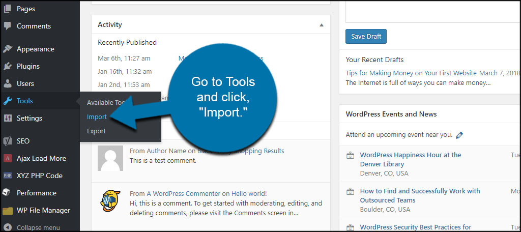 Import