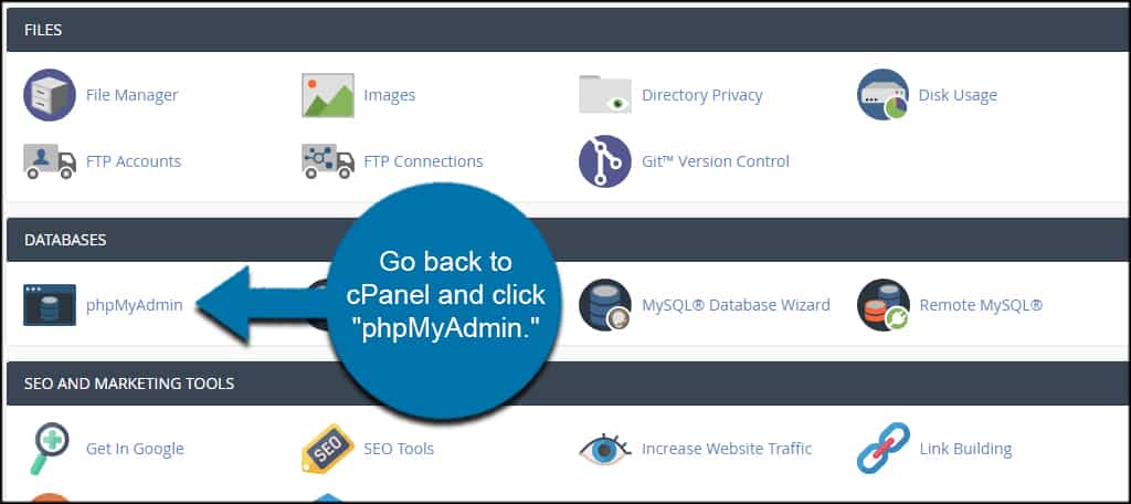 phpMyAdmin