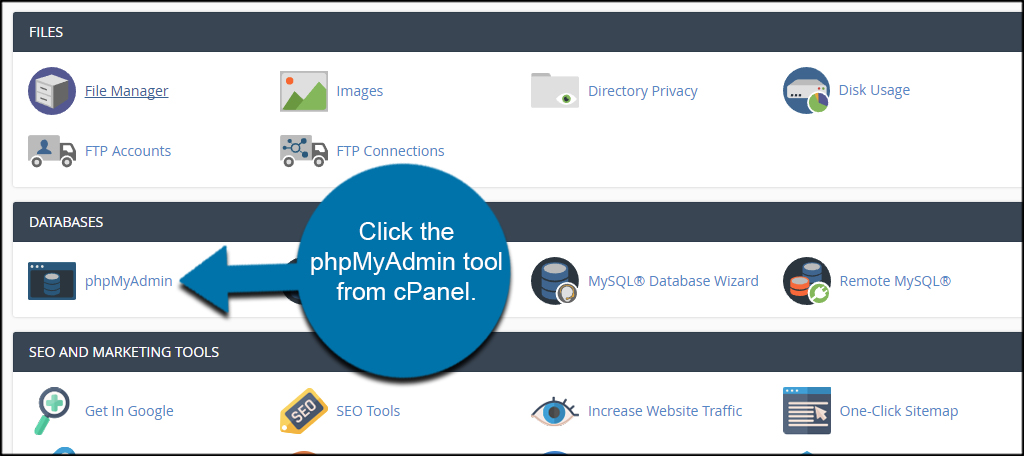 phpMyAdmin