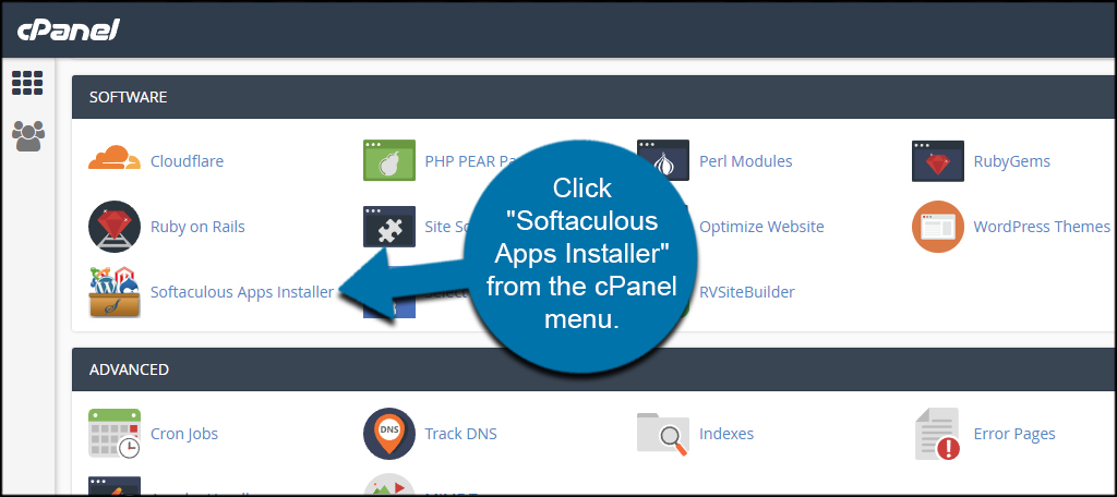 Softaculous Apps Installer