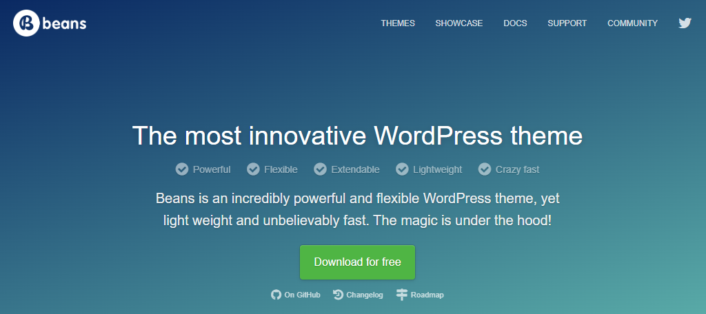 Beans WordPress Theme