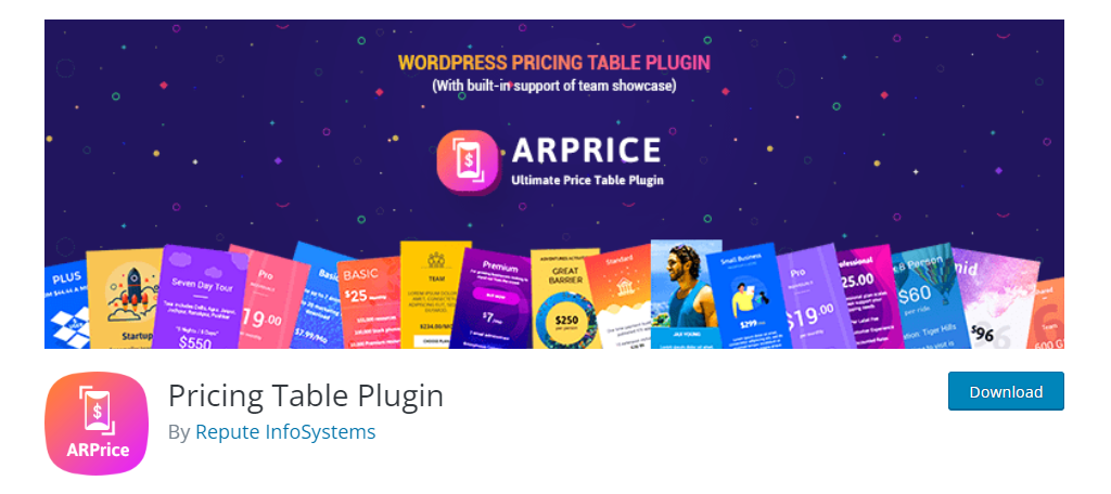 ARPrice WordPress Plugin